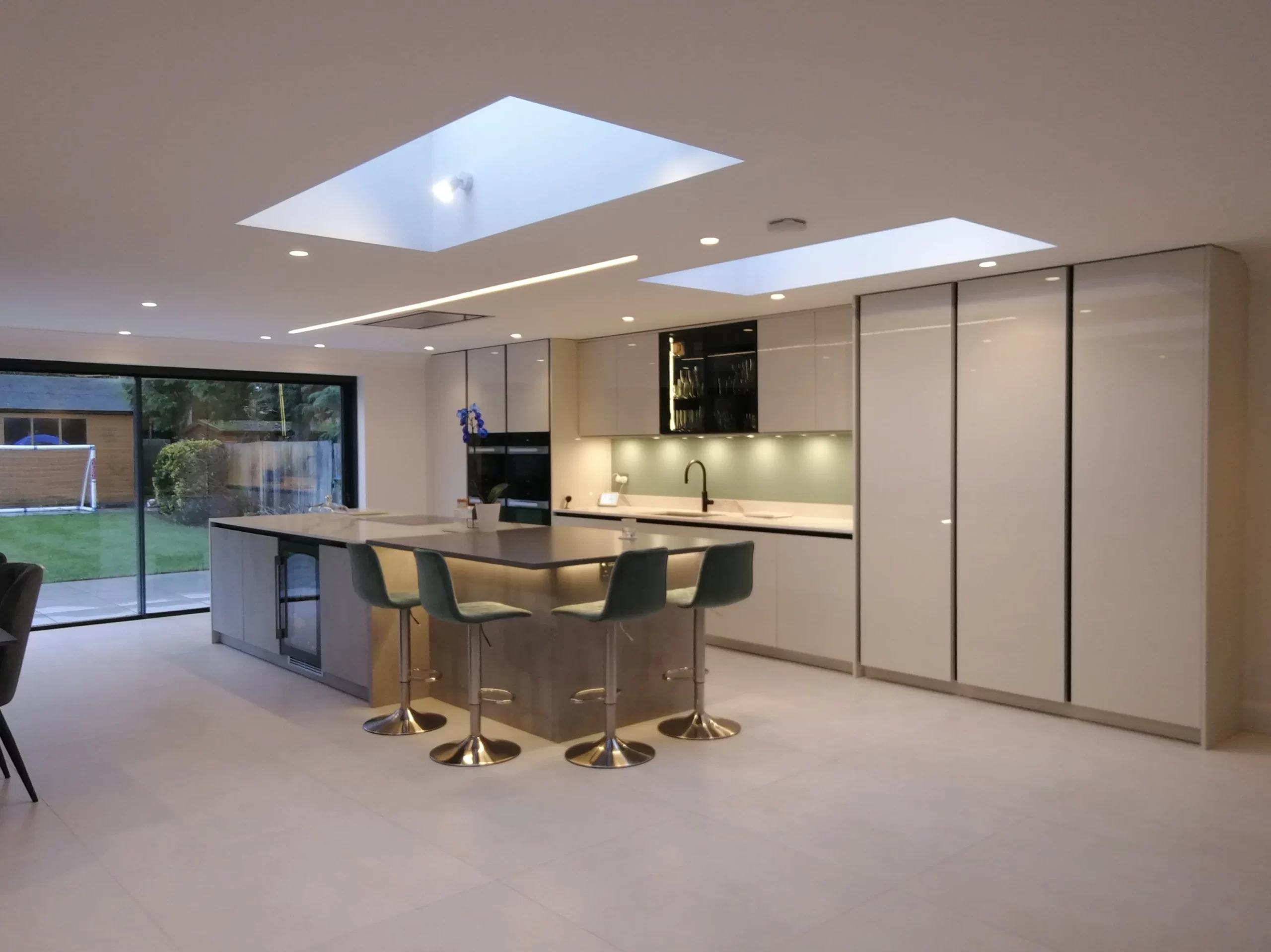 Rotpunkt German gloss kitchen Weybridge Surrey UK